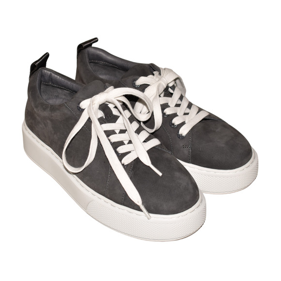 J/SLIDES NEW $159 Delilah Sneaker Dark Gray Nubuck Size 7 - Picture 1 of 5